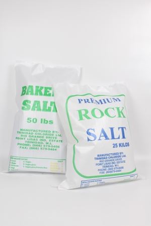Bolsas de plástico de 25 kilos Premium sal de roca